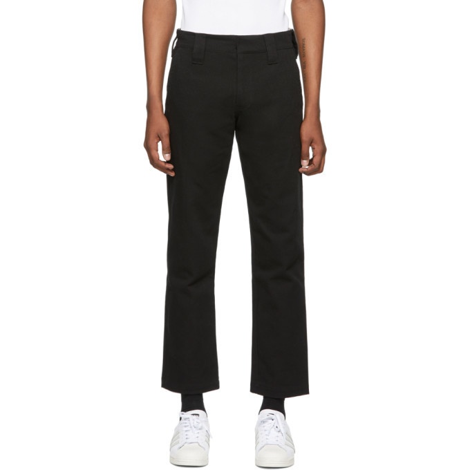 Photo: 032c Black Straight Fit Trousers