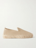 MORJAS - The Espadrille Suede Espadrilles - Neutrals