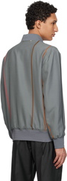 Paul Smith Purple Regular Fit Bomber Jacket