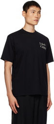 UNDERCOVER Black Flocked T-Shirt