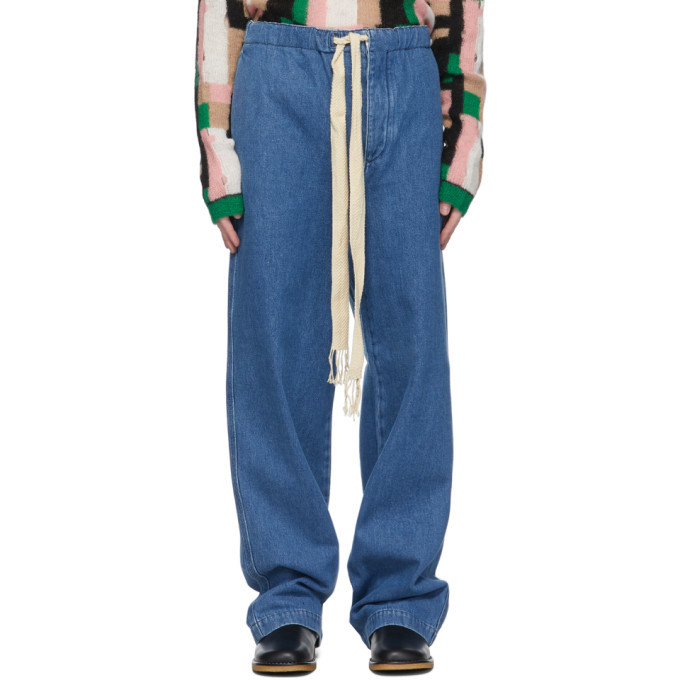 Photo: Loewe Blue Drawstring Jeans