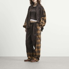 TTT MSW Women's Velours Track Jacket in Brown