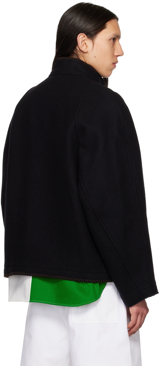 3MAN Black Blanket Jacket