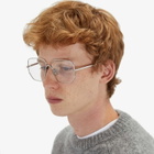 Loewe Eyewear Loewe Metal Optical Glasses in Shiny Palladium 