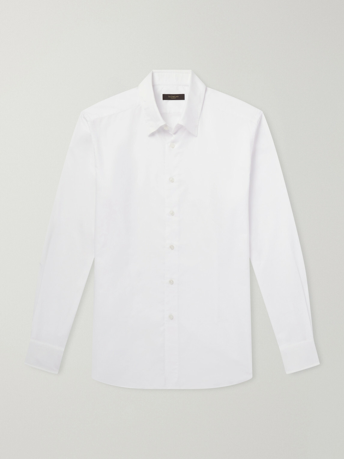 Slowear - Cotton Oxford Shirt - White
