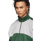 NikeLab Green and Grey Martine Rose Edition NRG Track Jacket