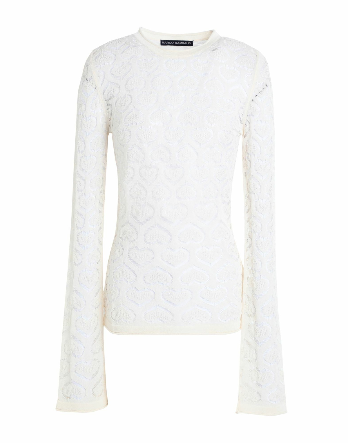 Marco Rambaldi Womens Sweater in Ivory