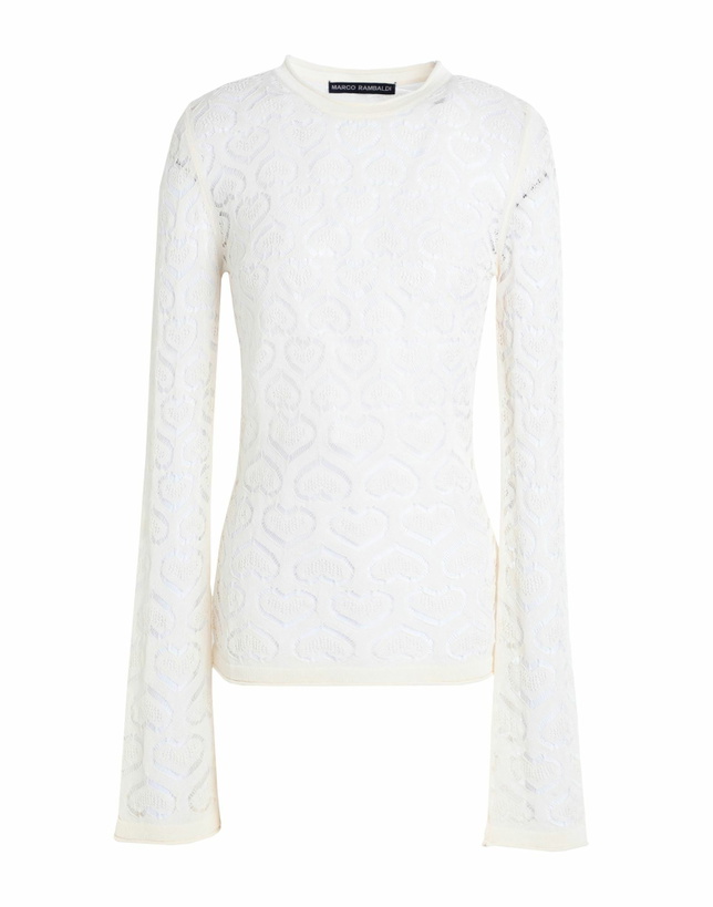 Photo: Marco Rambaldi Womens Sweater in Ivory