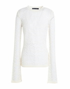 Marco Rambaldi Womens Sweater in Ivory