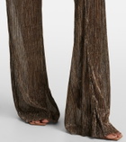 Cala de la Cruz Dries sequined flared pants