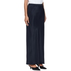 Max Mara Navy Sospiro Maxi Skirt