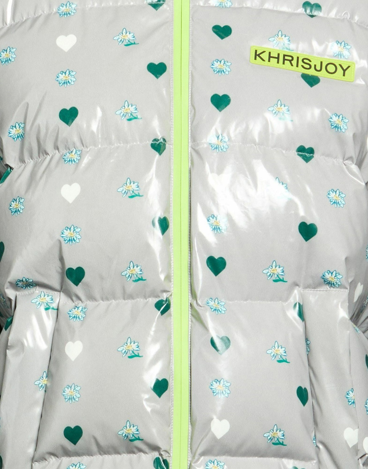 Khrisjoy Womens Puffer in Grey