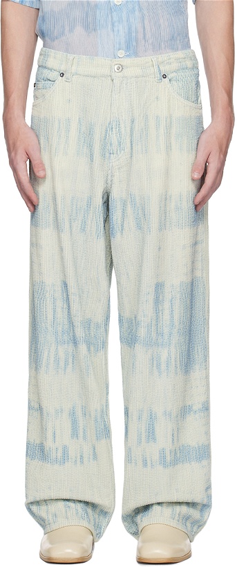 Photo: Our Legacy Blue Vast Cut Trousers