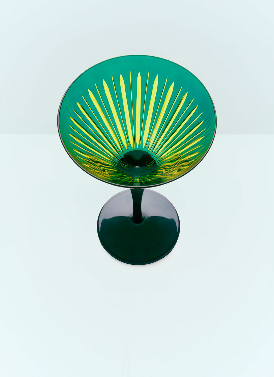 L'Objet Set Of Four Prism Martini Glasses