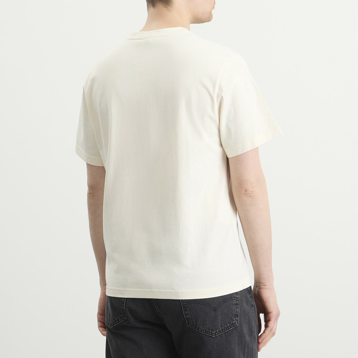Foret Men's Walker T-Shirt in Cloud/Navy