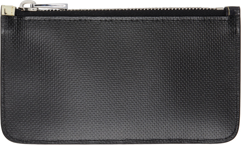 Marni Off-White & Black Tribeca Card Holder