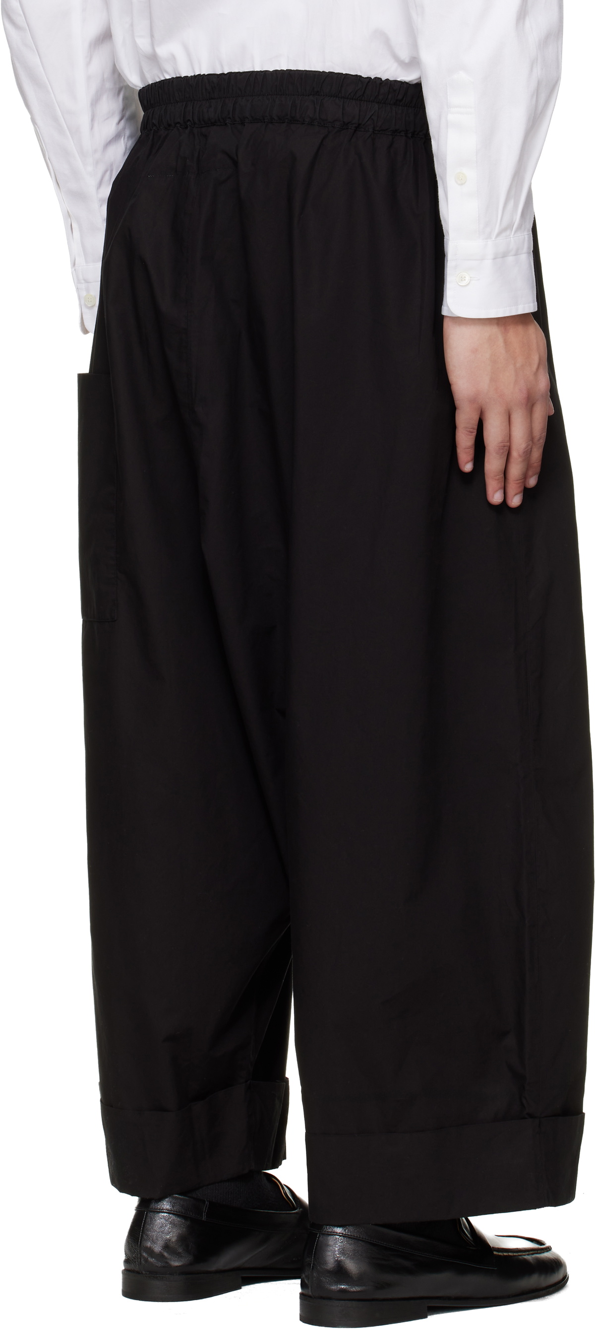 Toogood Black 'The Baker' Trousers