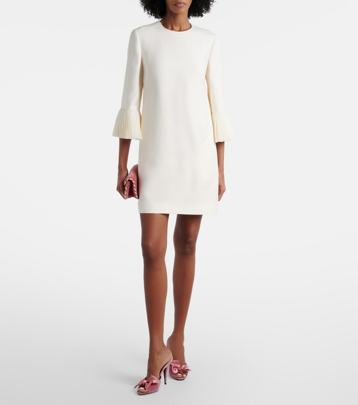 Valentino Wool and silk minidress