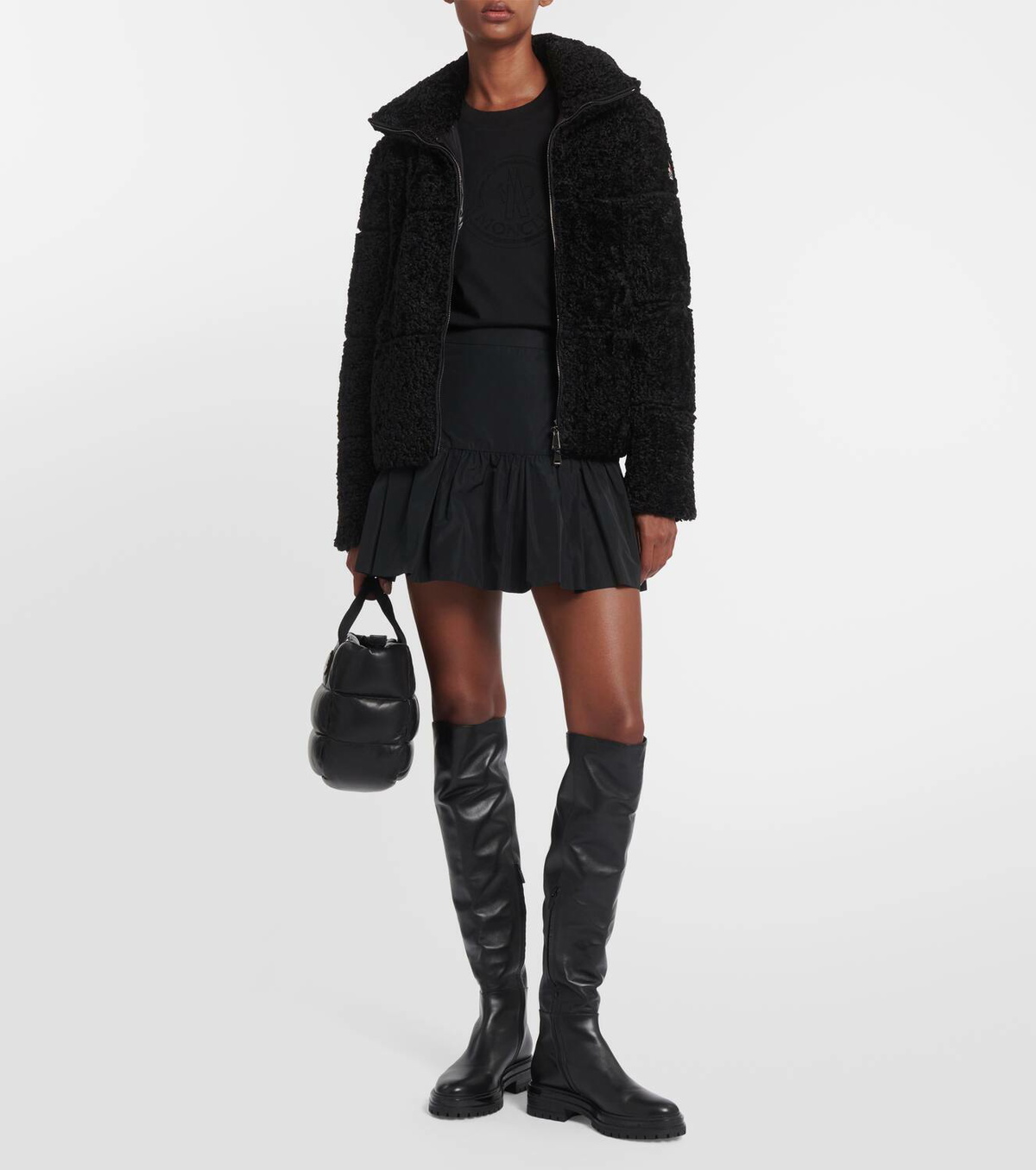 Moncler Gathered miniskirt Moncler