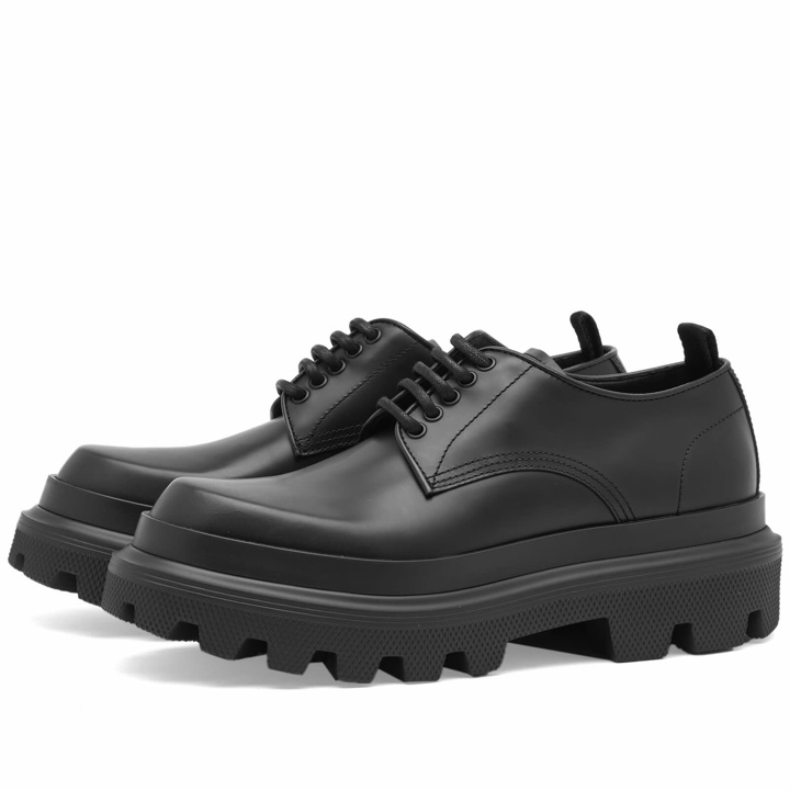 Photo: Dolce & Gabbana Men's Chunky Sole Shoe in Black