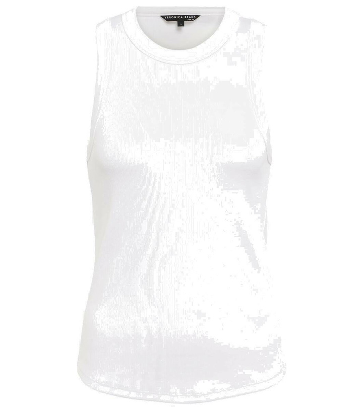 Photo: Veronica Beard Jordyn cotton jersey tank top