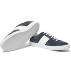 Paul Smith - Hansen Leather-Trimmed Suede Sneakers - Blue