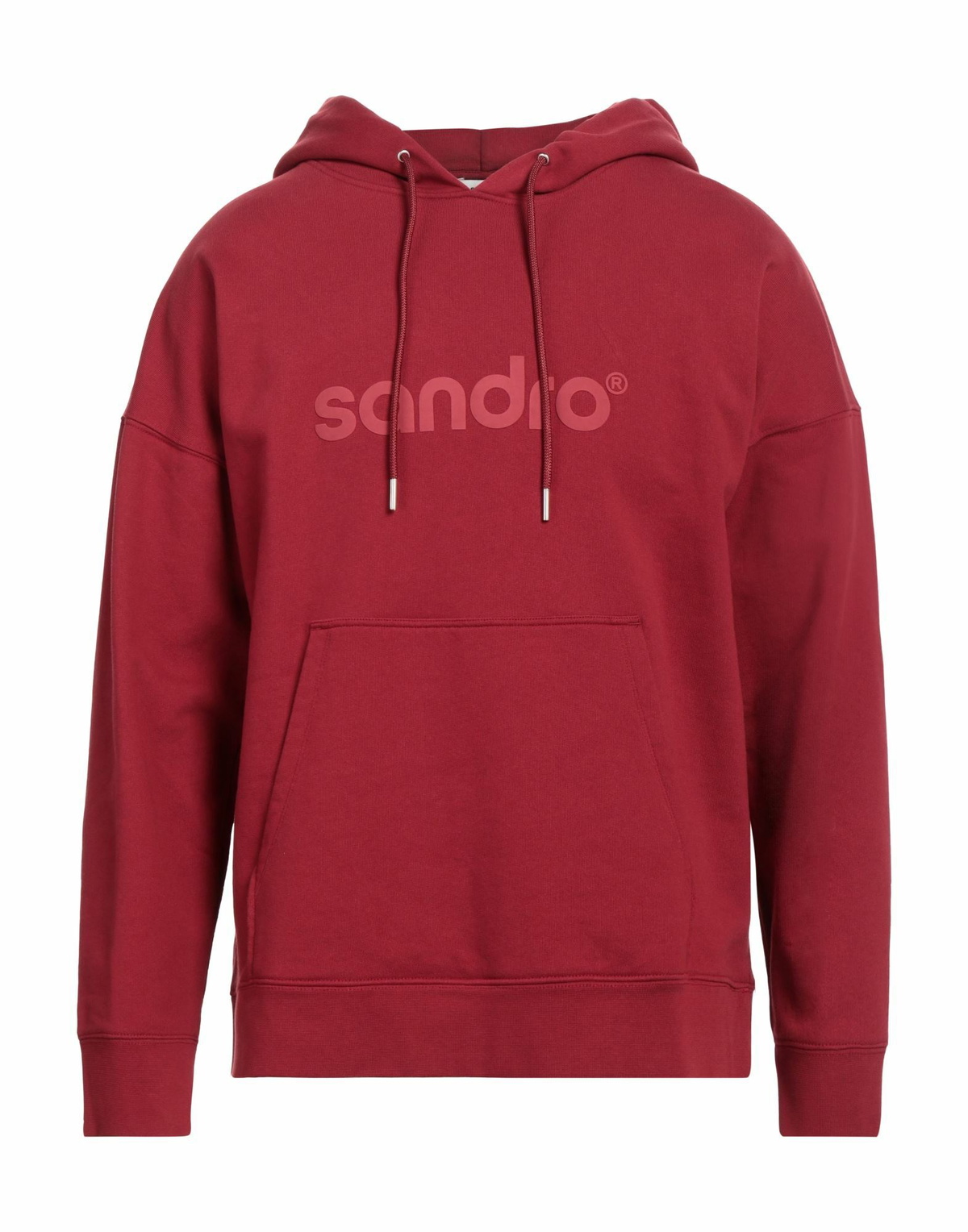 Sandro Mens Sweatshirt Burgundy