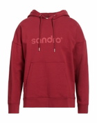Sandro Mens Sweatshirt Burgundy