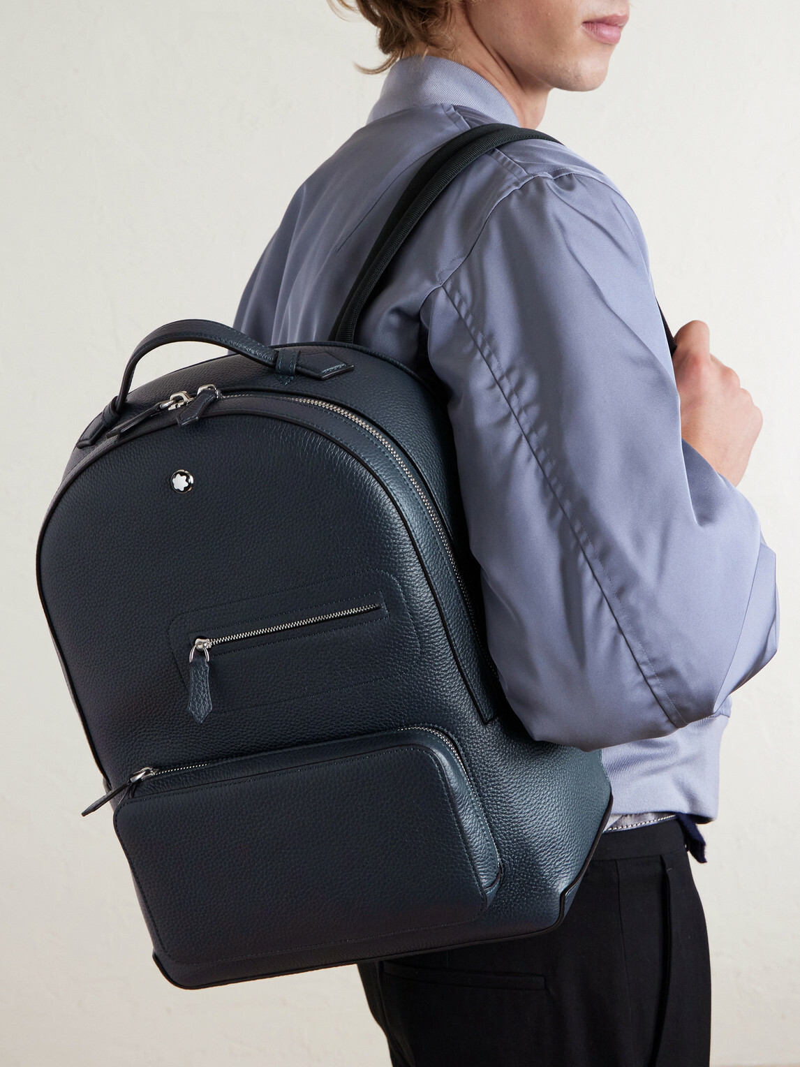 Montblanc - Companion Full-Grain Leather Backpack