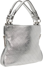Gucci Silver Small Blondie Tote