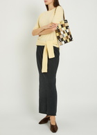 Lisa Yang Charlotta Cotton and Cashmere-blend Midi Pencil Skirt Grey
