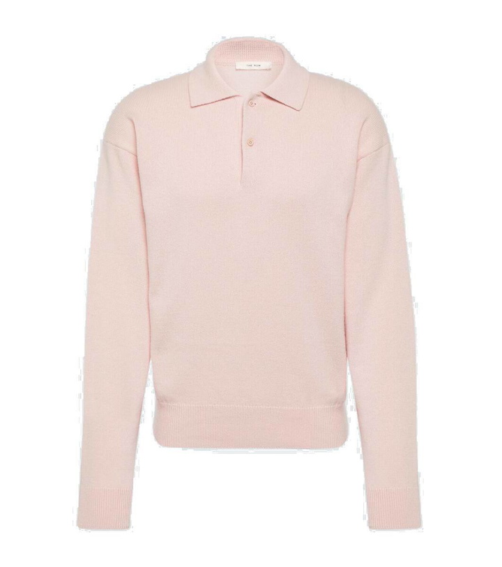Photo: The Row Joyce cotton and cashmere polo sweater