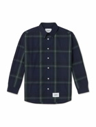WTAPS - Checked Cotton Shirt - Blue