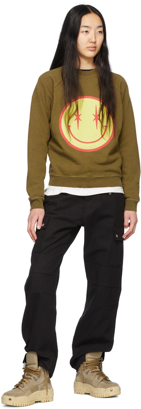 PHIPPS SSENSE Exclusive Green Organic Cotton Sweatshirt