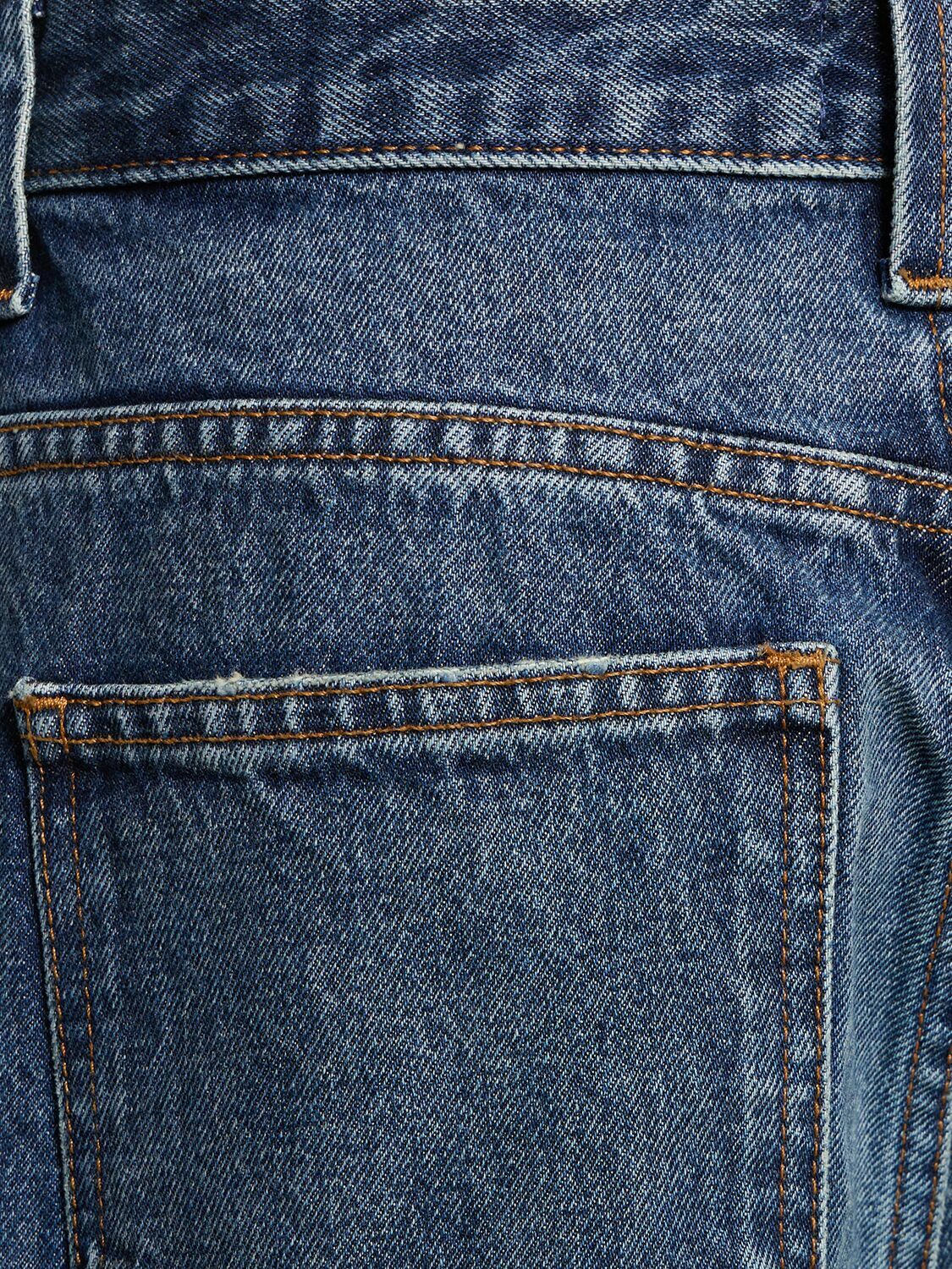 KHAITE - Jacob Low Rise Wide Jeans Khaite