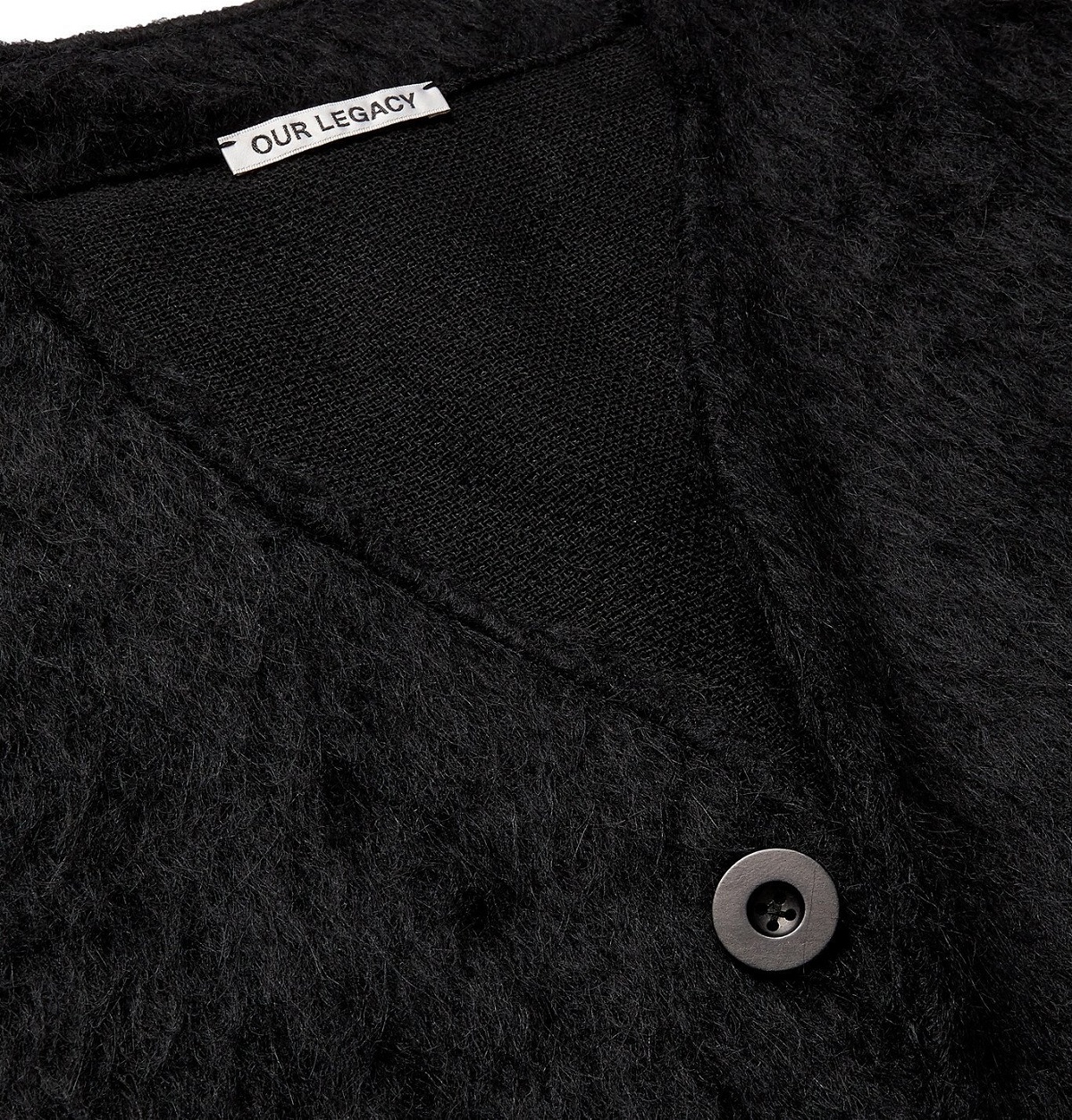 Our Legacy - Knitted Cardigan - Black Our Legacy