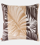 Missoni Floral striped cushion