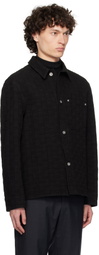 Ferragamo Black Monogram Shirt
