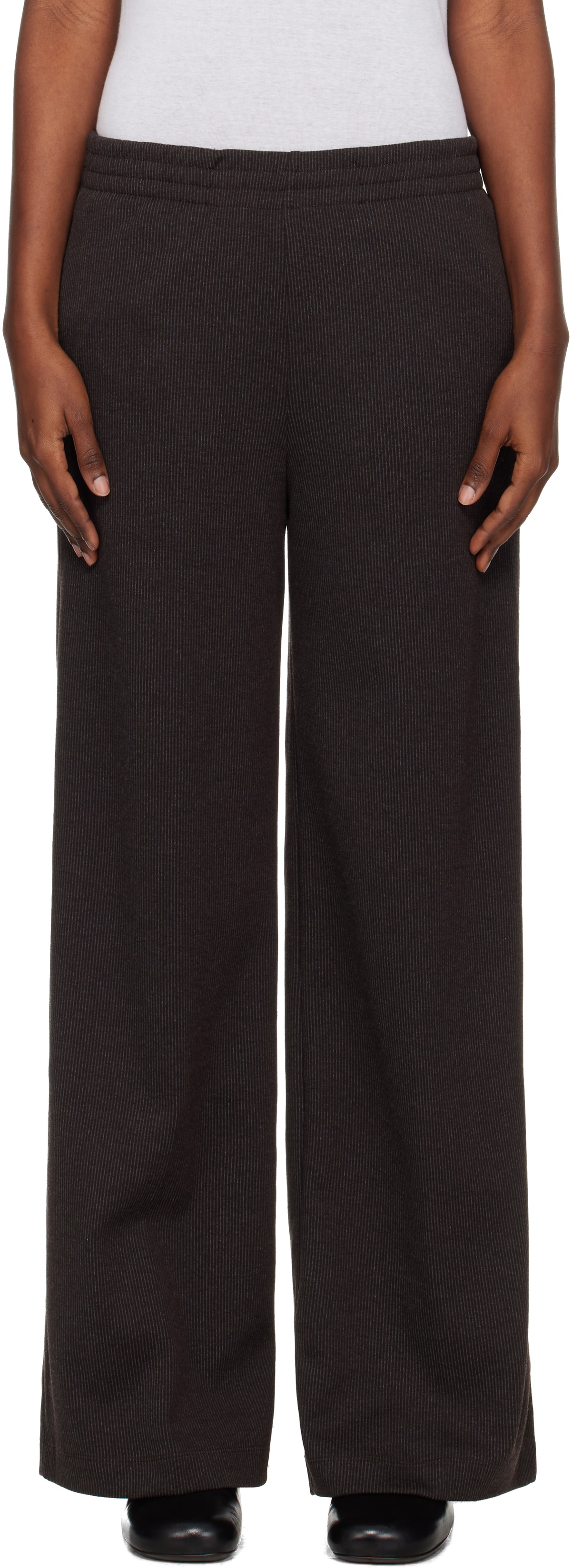 OUR LEGACY Black Glide Lounge Pants