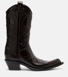 Acne Studios Bouni leather cowboy boots