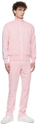 Palm Angels Pink Logo Lounge Pants