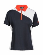 Ea7 Womens Polo shirt Midnight in Blue