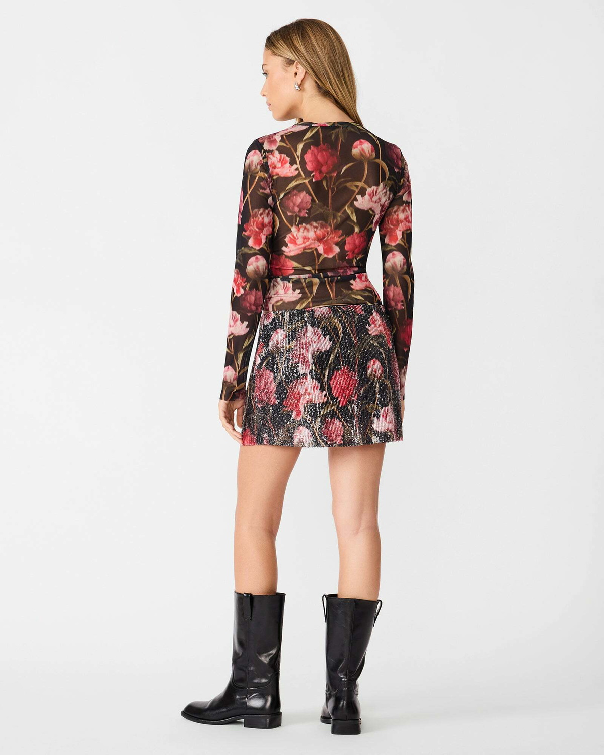 Steve Madden Sandy Knit Top in Rose