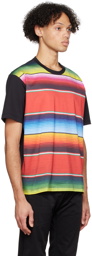 Junya Watanabe Black Striped T-Shirt