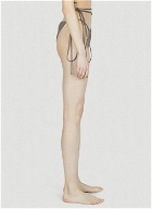 Saint Laurent - Strappy Bikini Briefs in Grey