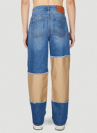 JW Anderson - Distressed Patches Jeans in Blue