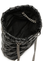 Balenciaga Crush Small Quilted Leather Bucket bag - Black - One Size