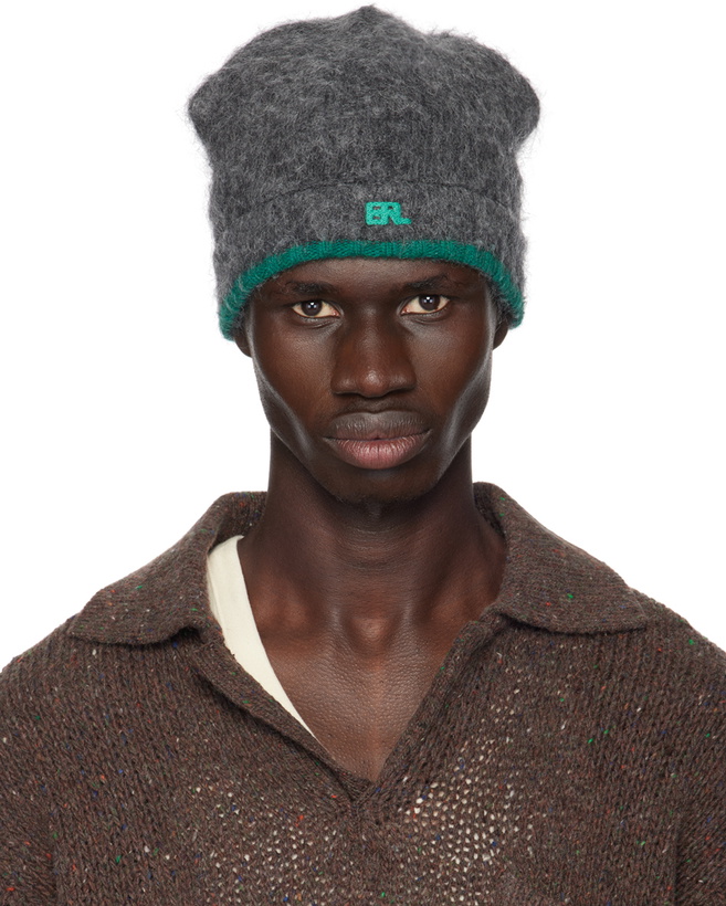 Photo: ERL Gray Pilling Overwashed Beanie