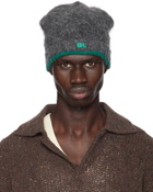 ERL Gray Pilling Overwashed Beanie