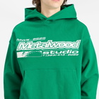 Metalwood Studio Men's La Brea Shop Hoodie in Green